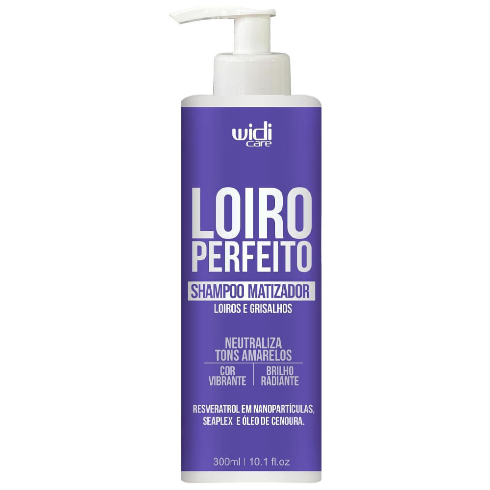 Shampoo Matizador Widi Care Loiro Perfeito 300ml