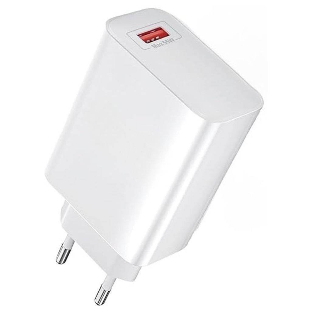 Fonte Para Carregador Turbo 55W Super Rápido C/ Entrada USB