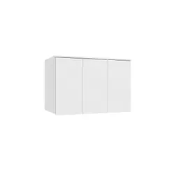 Armário Aéreo 3 Portas Kappesberg Adapt Branco