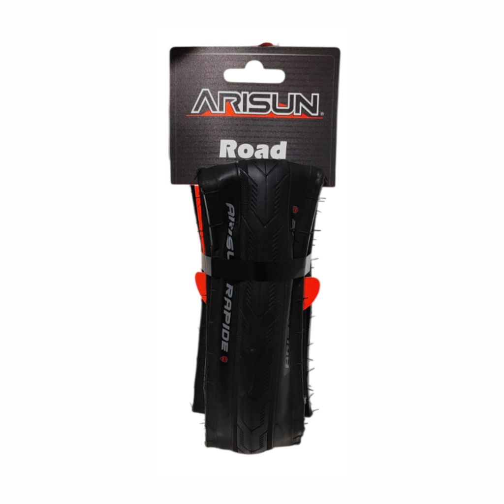 Pneu Arisun Rapide Road Speed 700x25 Kevlar 60 Tpi Cor Preto