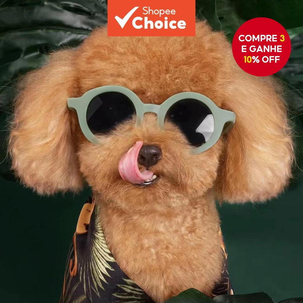 Óculos de Sol para Animais de Estimação com Estilo Peculiar, Adequados para Gatos/Cães, Óculos para Cães