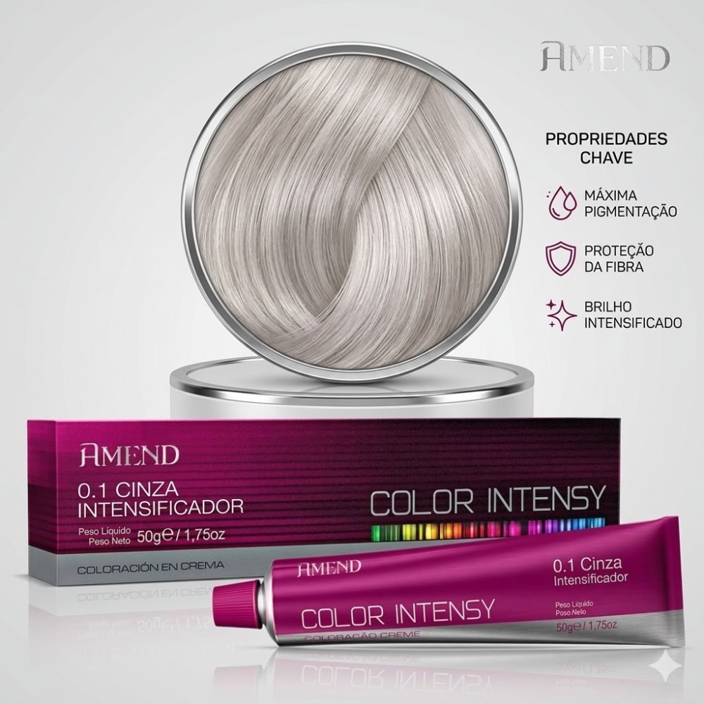 Coloração 0.1 Cinza Intensificador Amend Color Intensy