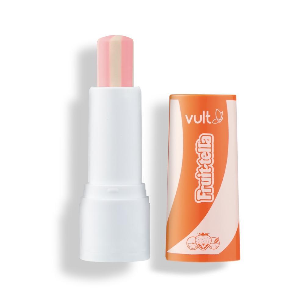 Vult&amp;Fruit-tella® Balm Labial Rosa Perolado Fruit Mix  3,5g