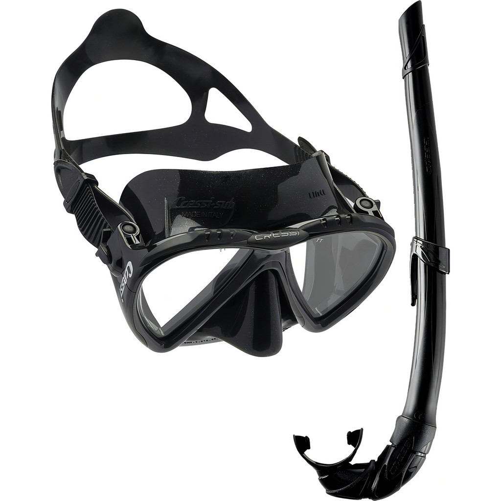Kit De Mergulho Cressi Lince + Corsica Flex
