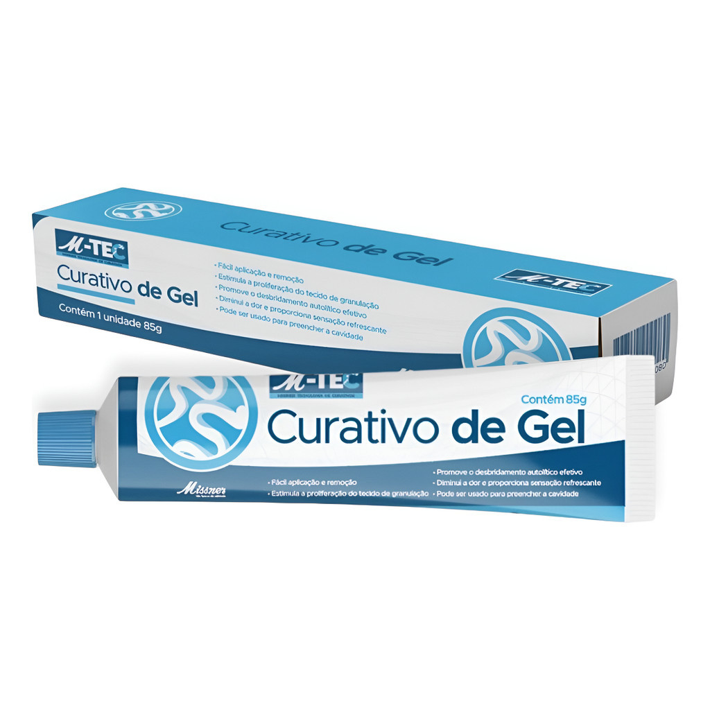 Curativo Em Gel Tratamento De Feridas Escaras 85g Similar a Saf-Gel/Dersani Gel