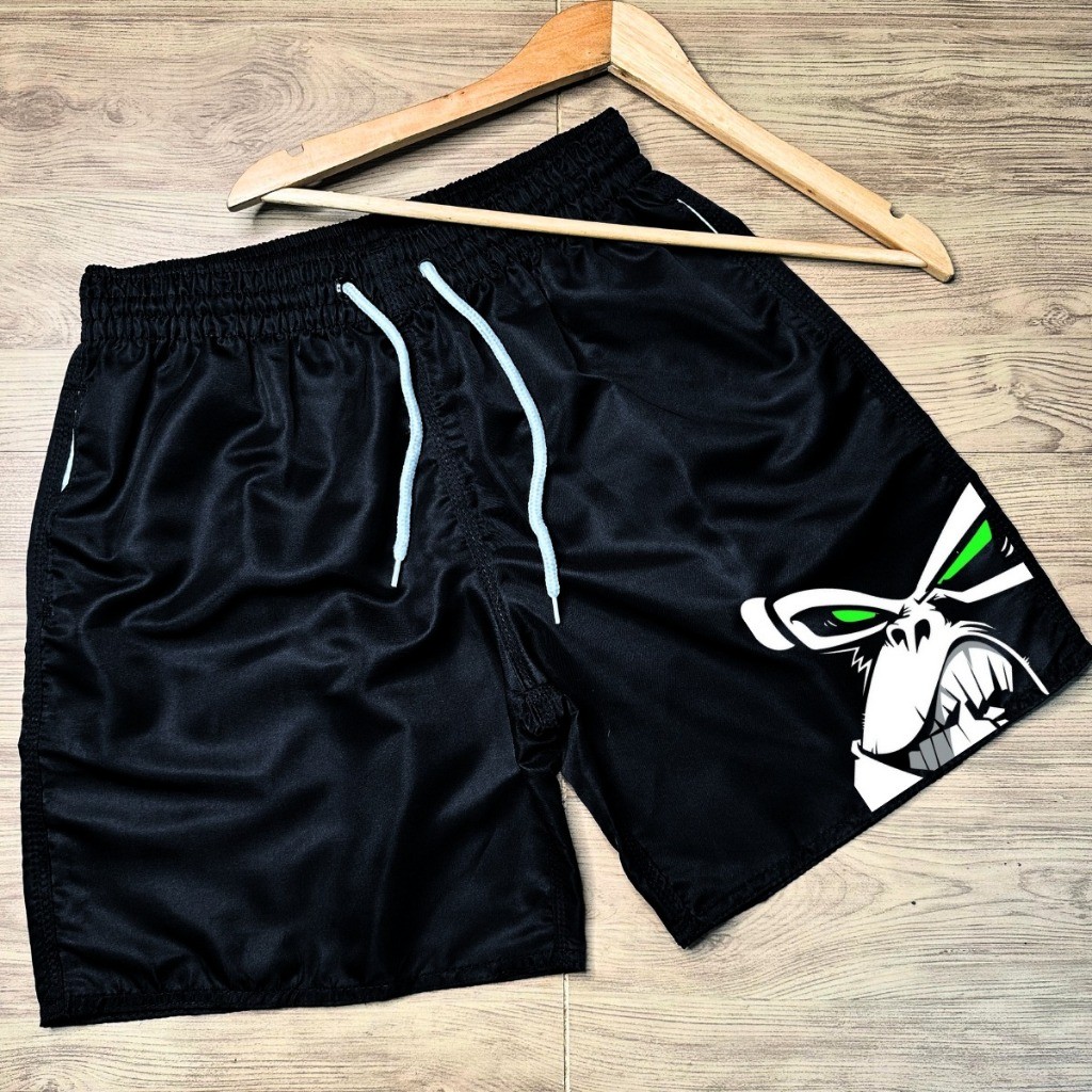 Bermuda Masculina Short Estilo Mauricinho Esportiva Modelo Gorila Academia Corrida Treino Crossfit em Oferta na Shopee