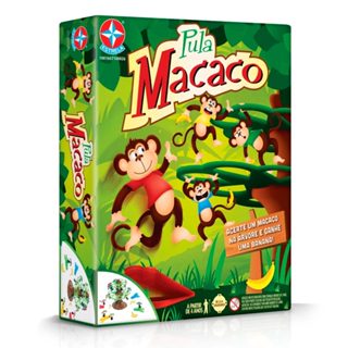 Jogo Interativo - Pula Macaco - Estrela em Oferta na Shopee
