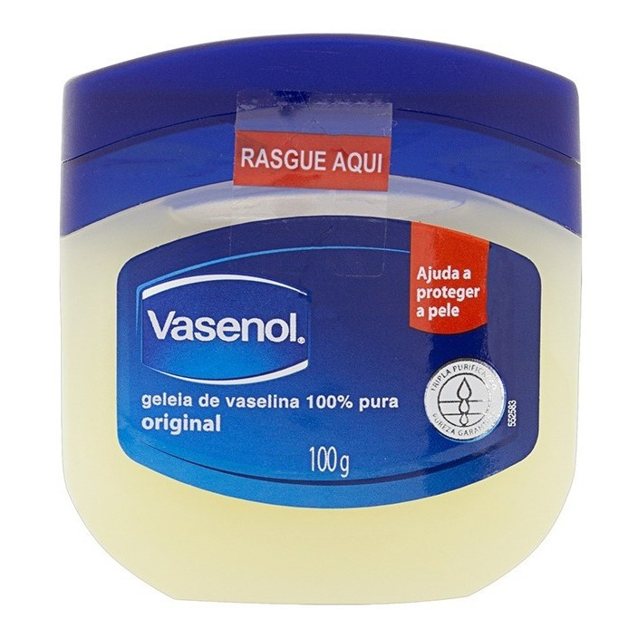 Geleia De Vaselina 100% Pura Original Vasenol Pote 100g Tipo De Embalagem Pote
