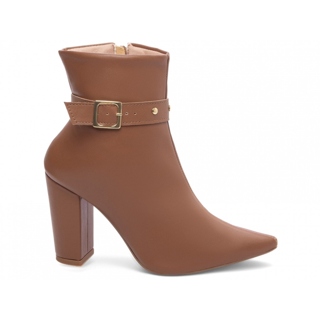 O que é Bota Cano Curto Salto Grosso Caramelo? Guia e Onde Comprar | BuscaProdutos