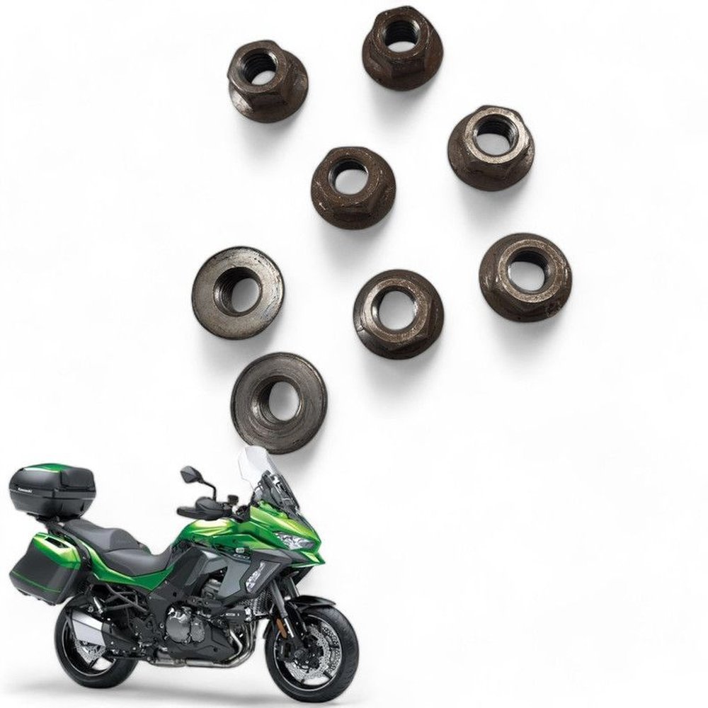 Kit Porca Escapamento Kawasaki Versys 1000 2020