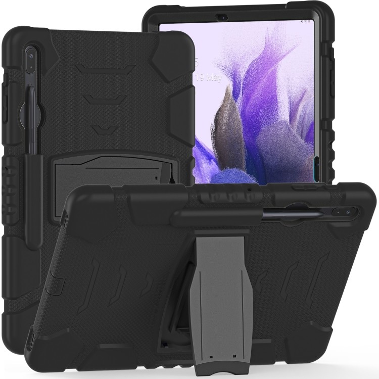 Venda Direta Da Fábrica Para Samsung Galaxy Tab S7 +/FE S8 + Moldura De Tela De Proteção De 3 Camadas + PC + Capa Combin