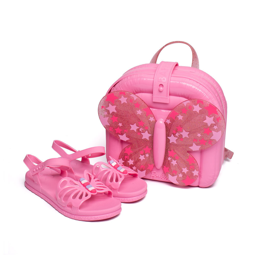 Sandália Infantil Grendene Barbie Fly com Mochila Rosa em Oferta na Shopee