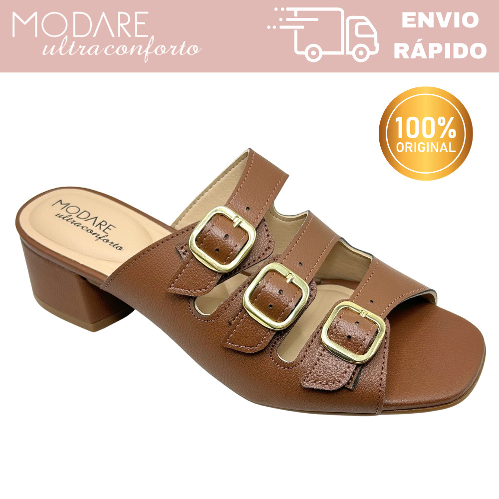 Tamanco Salto Baixo Modare 7211.108 em Oferta na Shopee