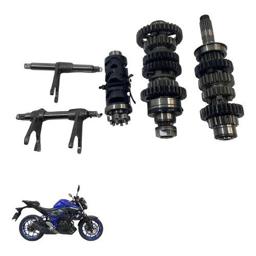 Caixa Macha Cambio Yamaha Mt-03 2025 Original        -3835
