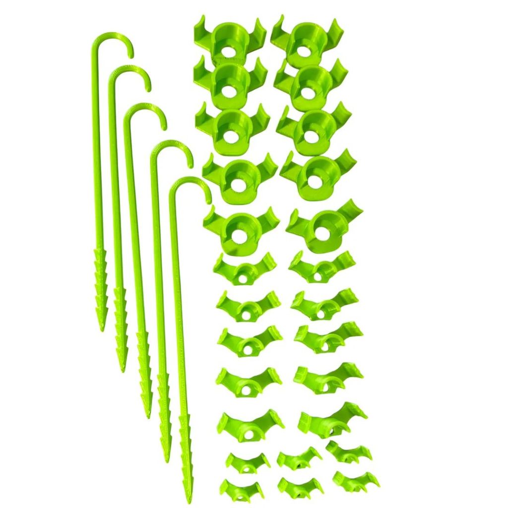 Kit 20 Budclip LST profissional clip treinamento low stress jardinagem cultivo indoor galhos modelagem ornamental bonsai
