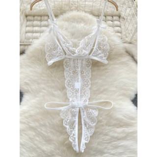 Body Sensual Com Abertura Lingerie Rendada em Oferta na Shopee