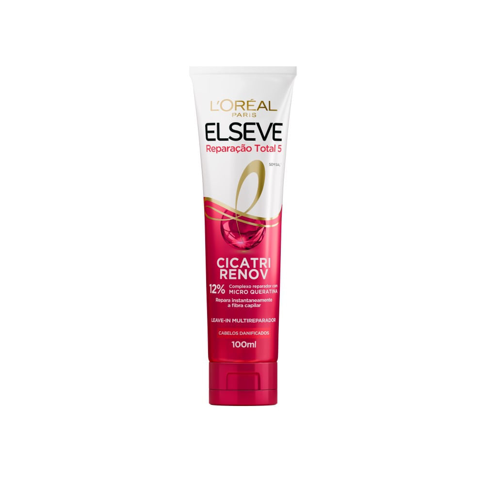 Leave In Elseve Cicatri Renov 100ml em Oferta na Shopee