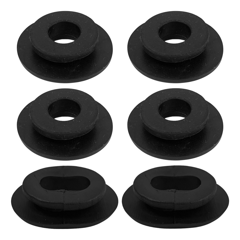 Kit de 6 Borrachas da Tampa Lateral Suzuki Yes 125 2003 a 2012 Suzuki Yes 125 En