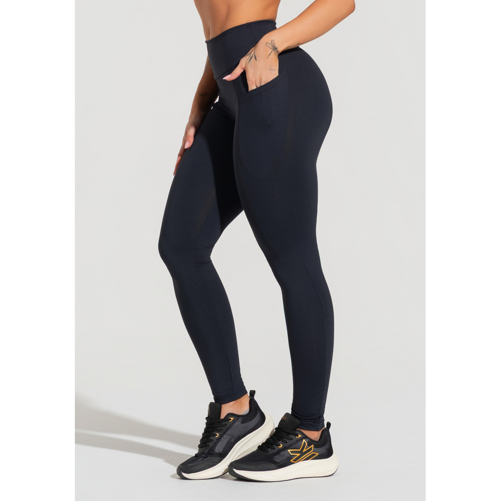 LEGGING FITNESS FEMININA COM BOLSOS SOUL DLK em Oferta na Shopee