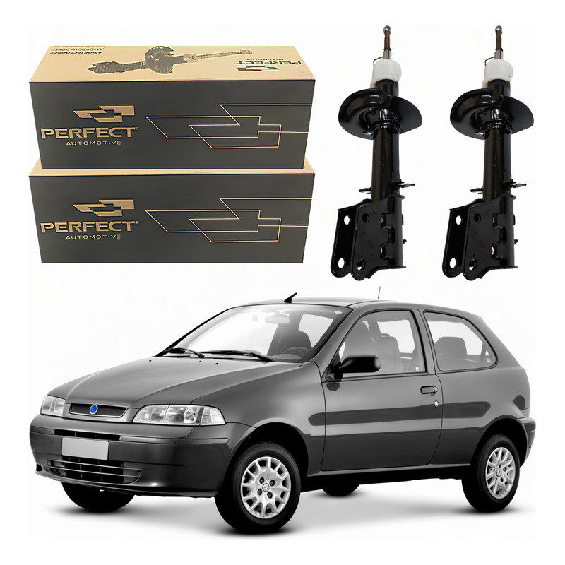 Par Amortecedor Dianteiro Palio 1.0 8v 2000 A 2003