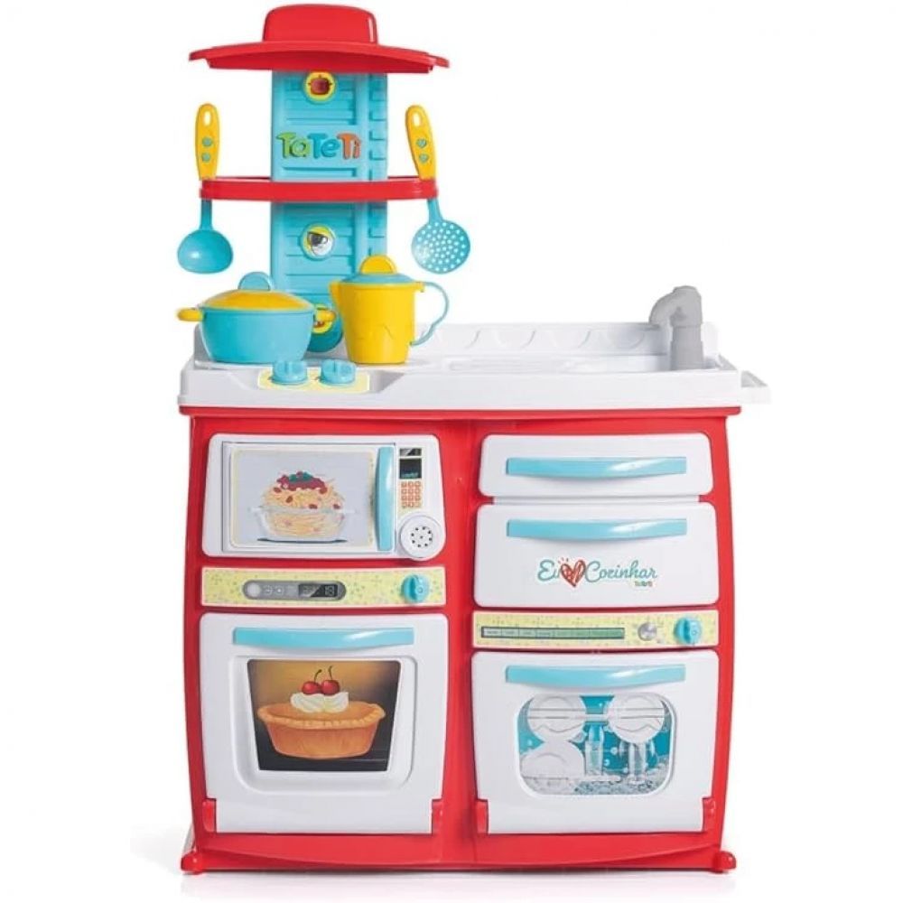 Cozinha Infantil Completa Calesita: Onde Comprar | BuscaProdutos