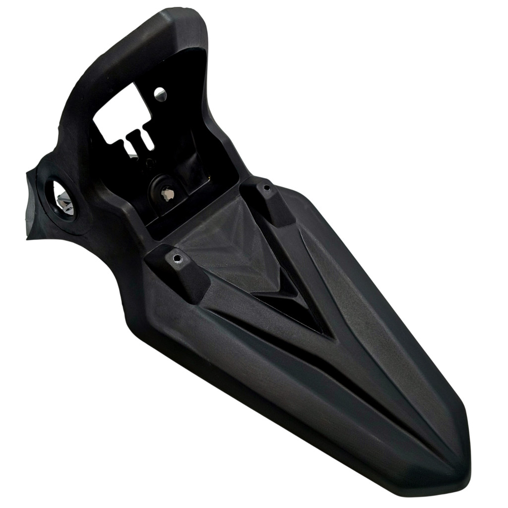 SUPORTE DE PLACA PARALAMA TRASEIRO PRETO MARCA PROTORK PARA HONDA XRE300 2010 A 2012