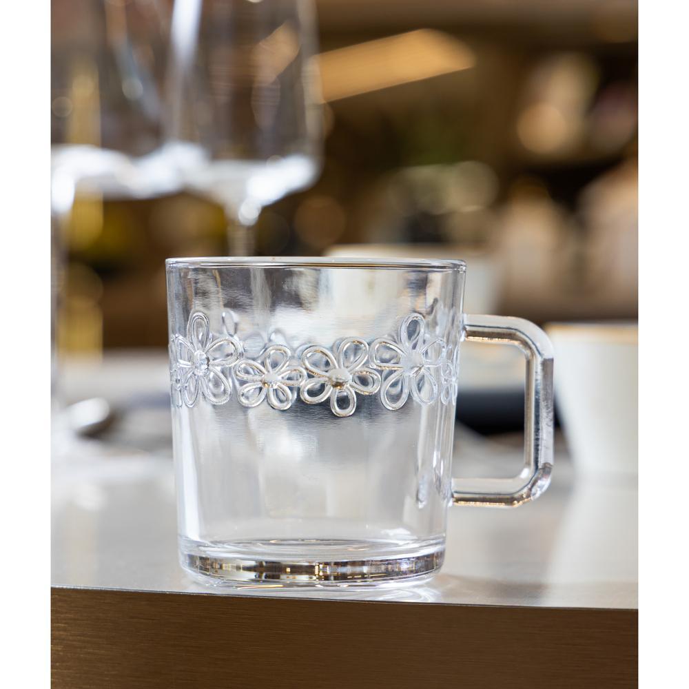 Caneca Wolff Lunafleur 270ml Vidro · foto 2