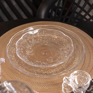 Prato para Sobremesa Lyor New Butterfly Cristal 20cm