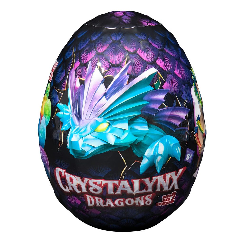 1 Boneco Dragão Articulado Surpresa - Crystalynx Dragons em Oferta na Shopee