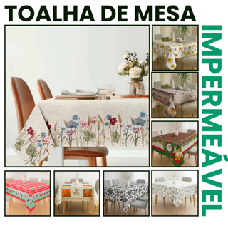 Toalha de Mesa Térmica em PVC 4 Tamanhos Disponíveis Impermeável e Sofisticada Estampas Variadas em Oferta na Shopee