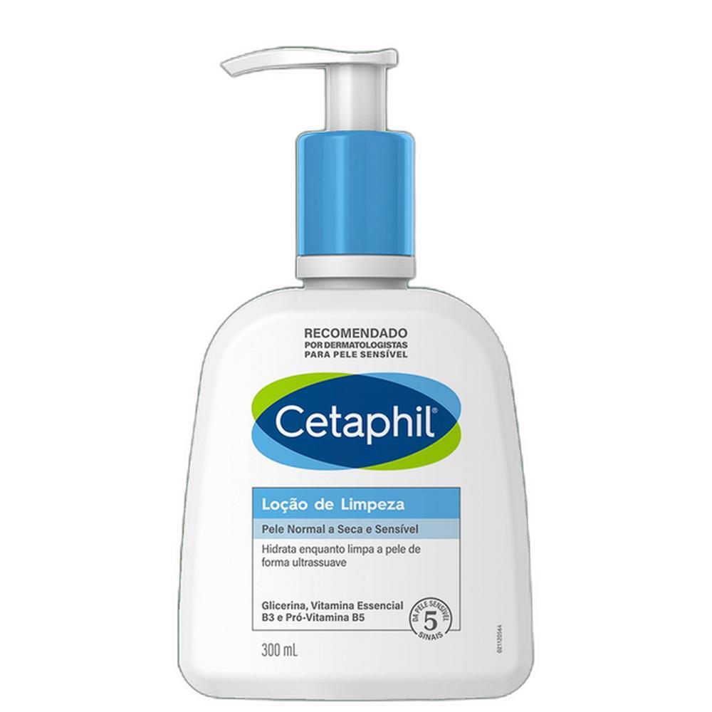 Cetaphil - Loção de Limpeza Facial 300ml em Oferta na Shopee
