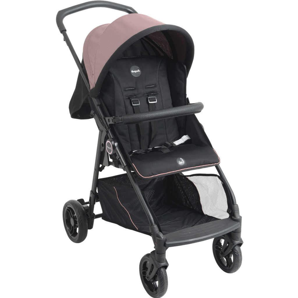 Carrinho de Bebe para Passeio Berço Burigotto Lui 22 Rose