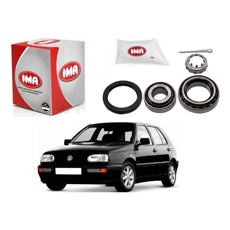 Kit Rolamento Roda Traseiro Golf 1.8 2.0 1994 A 1998