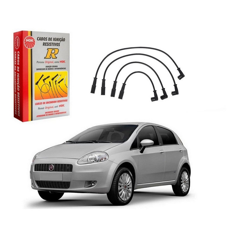 Cabo De Vela Ngk Punto 1.4 8v Fire 2007 A 2011