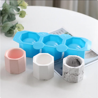 Molde de Silicone Forma de Gesso ou Resina Vasinhos Concreto Molde de Vasinho em Oferta na Shopee