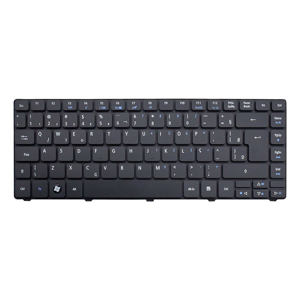 Teclado para Notebook Acer TM8471 | Preto ABNT2 - F3 WI-FI em Oferta na Shopee