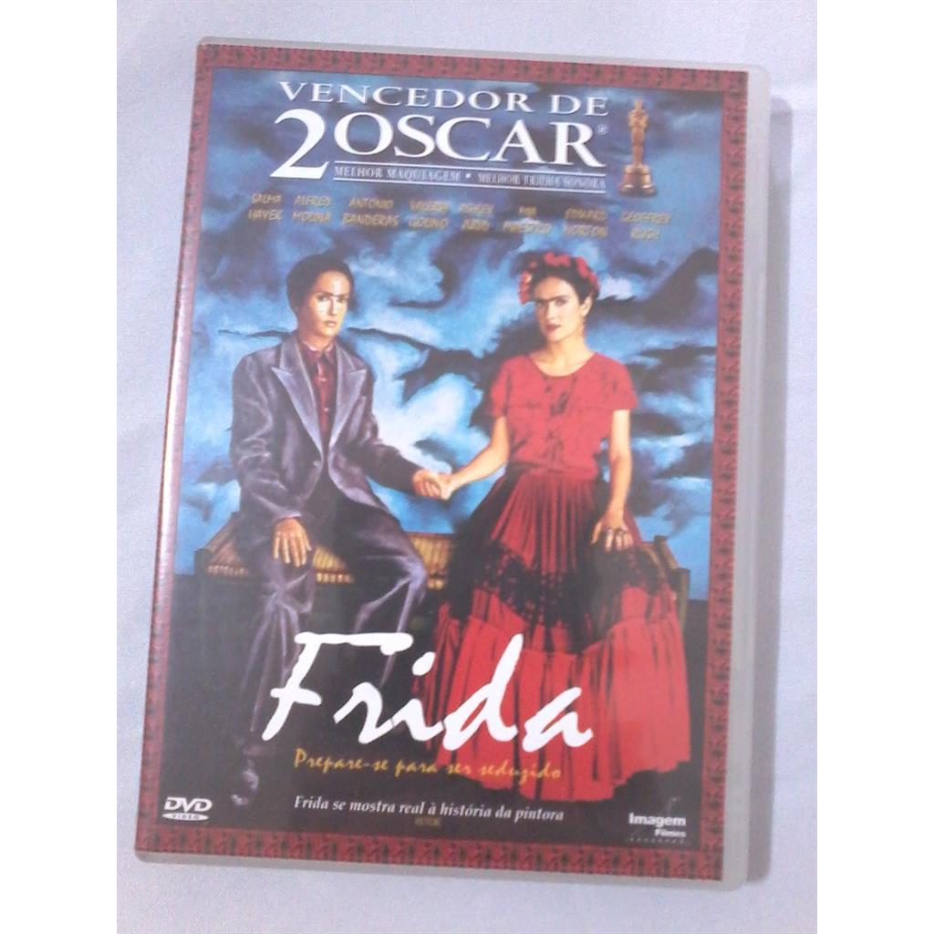 DVD Frida - Salma Hayek, Alfred Molina, Geoffrey Rush editora Julie Taymor