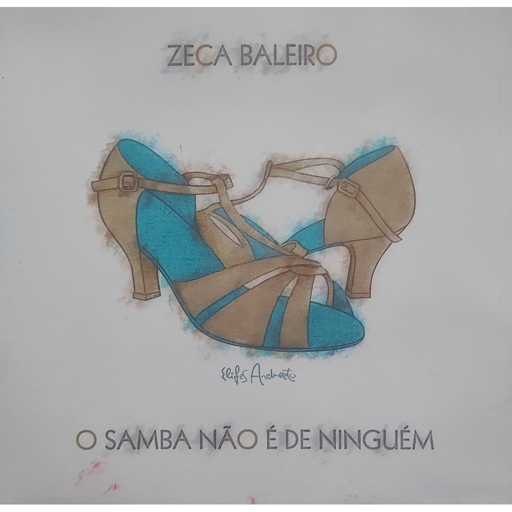 Lp Zeca Baleiro – O Samba Não É De Ninguém (Disco Colecionador) Exelente