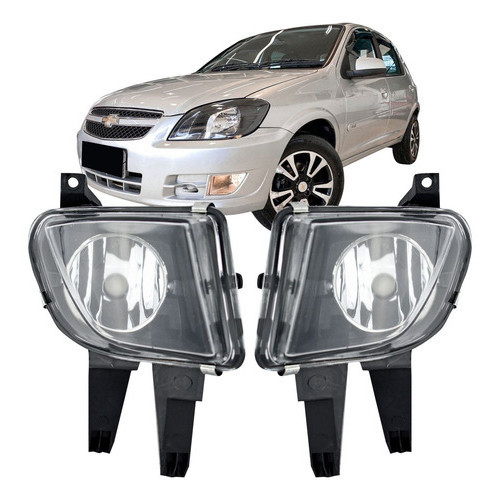 Par Farol De Milha Celta Prisma 2007 2008 2009 2010 2011 em Oferta na Shopee