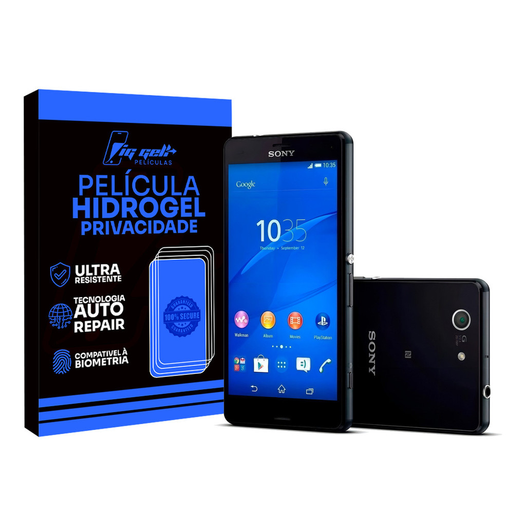 Película Hidrogel Sony Z3 Compact Privacidade
