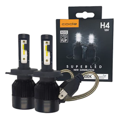 Kit Super Led Techone 8000k H1 H3 H4 H7 H8/9/11 H16 HB3/HB4