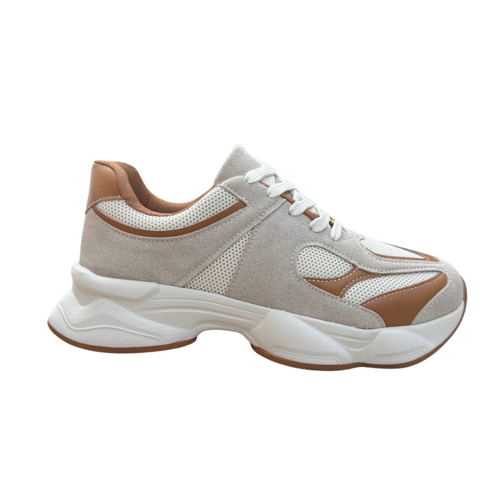 Tênis Vizzano 1478.100 Feminino Chunky Casual Fashion Branco