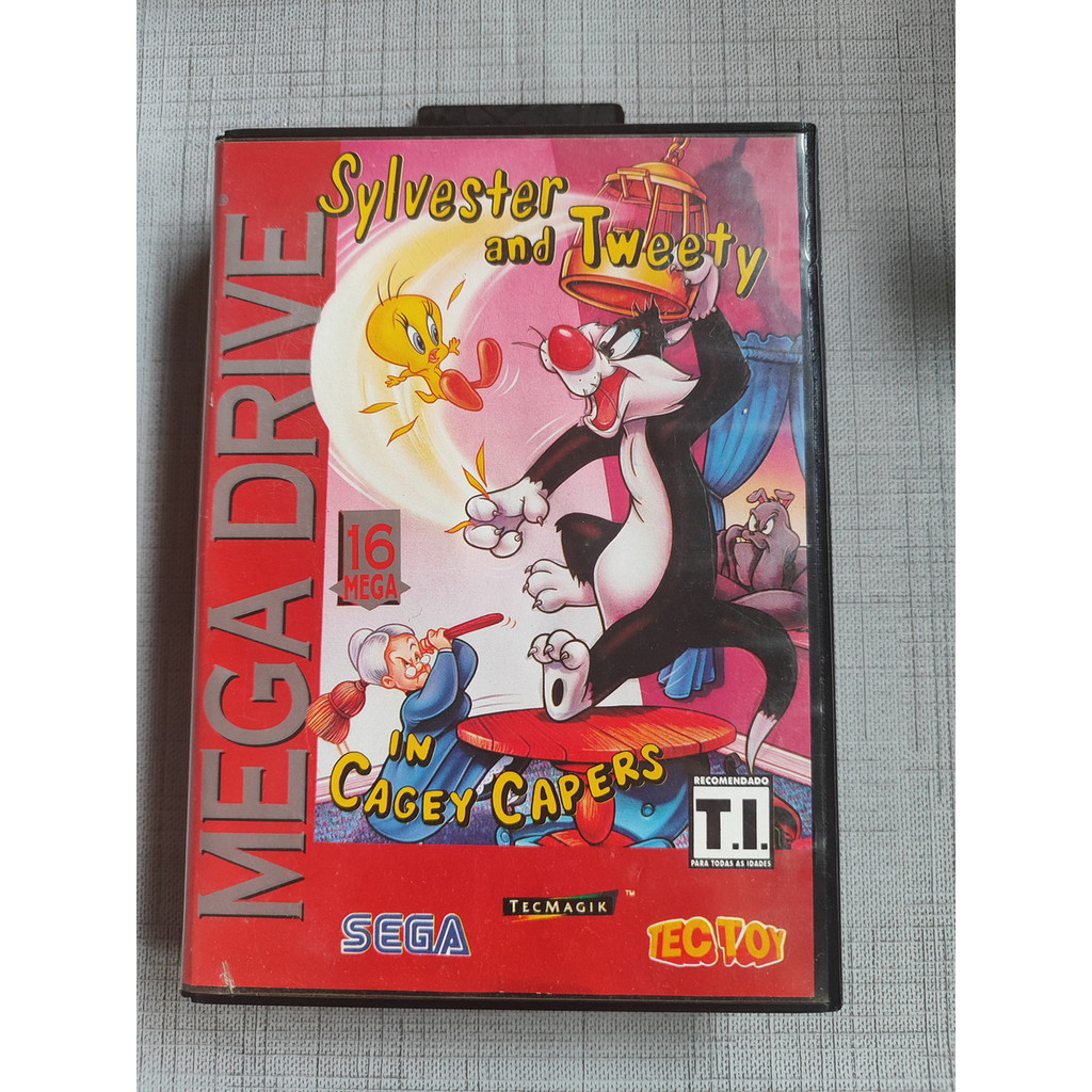 Sylvester And Tweety - Mega Drive Piu Piu E Frajola.