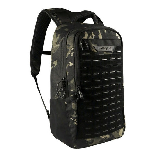 Mochila Tática Citizen Pro Militar Preta 30 Litros Invictus Cor Warskin Black