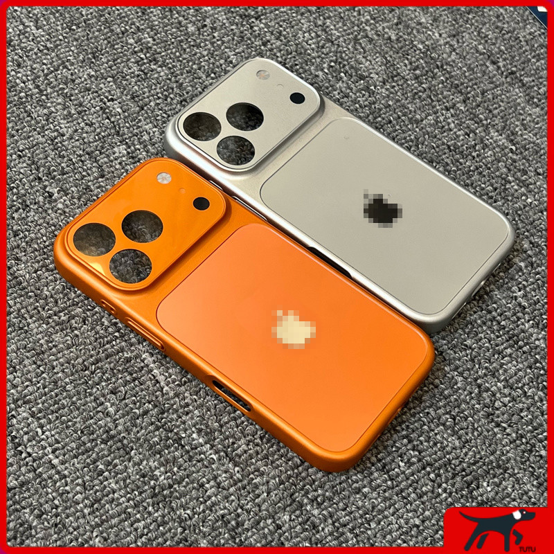 Instantaneamente Se Transforma Em 17 Pro Max , Com Logotipo , Capa Fosca AG Original Para iPhone 17 16 15 14 13 12 11