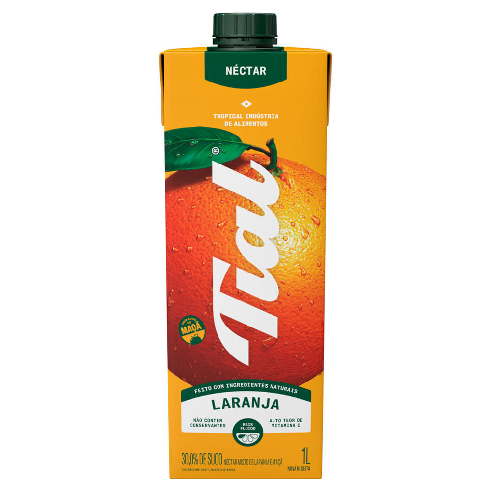 Suco Tial Néctar Sabor Laranja 1 Litro em Oferta na Shopee
