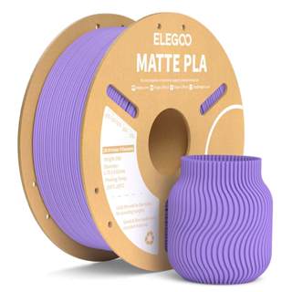 Filamento Elegoo PLA MATTE 1.75mm 1Kg Roxo Lavanda em Oferta na Shopee