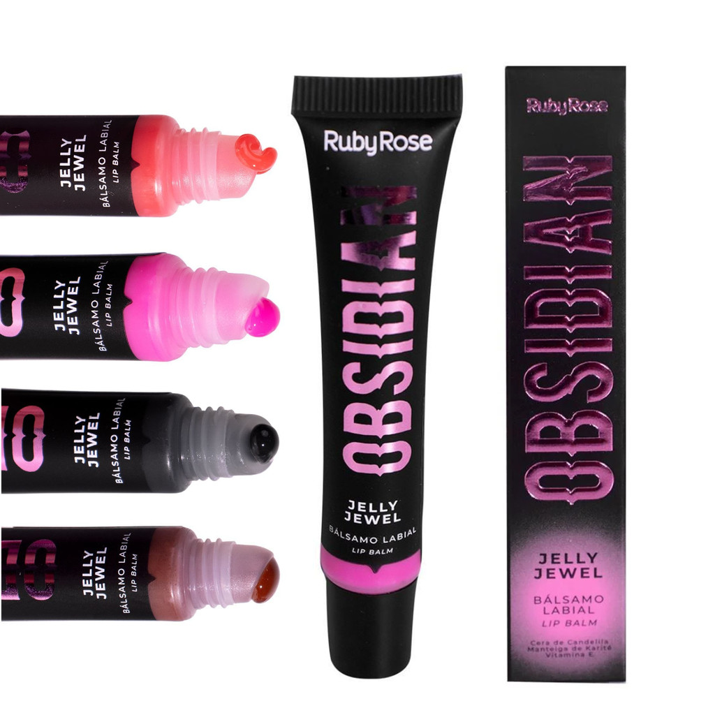 Lip Balm Ruby Rose Obsidian Jelly Jewel 10ml Bálsamo Labial