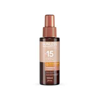 Loção Bronzeadora Creme Fps15 Sunless 120ml em Oferta na Shopee
