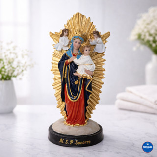 Imagem Nossa Senhora do Perpétuo Socorro Resina 15cm em Oferta na Shopee